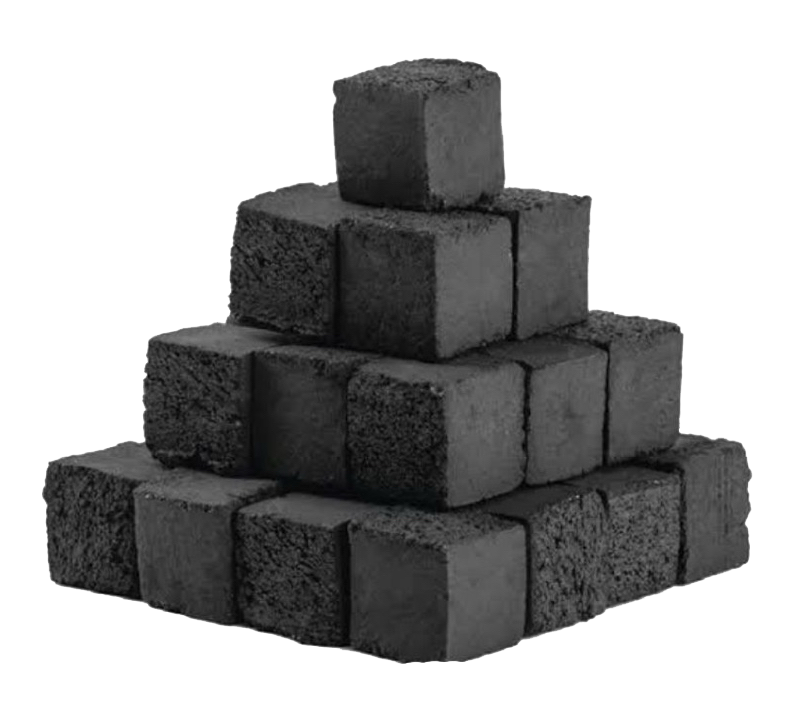 Super Premium Coconut Shell Charcoal Briquette with 1.9-2.2% Ash Content